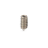 TechnologyLK 10-24 x 3/8&quot; Long Cone Point Socket Set Screw - Pack of 10 | GHDCP55