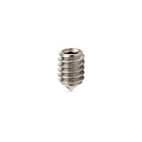 TechnologyLK 1/4-20 x 3/8&quot; Long Cone Point Socket Set Screw - Pack of 10 | GHDCP8