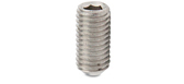 TechnologyLK 1/4-28 x 1/2&quot; Long Flat Point Socket Set Screw - Pack of 10 | GHDFPT9
