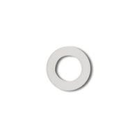 TechnologyLK 7/16&quot; id x 3/4&quot; od Vinyl Washer - Pack of 10 | GHDVWSS3