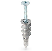 TechnologyLK Self Drilling Wall Board Anchor Assembly - Pack of 10 | GHDWBSA