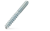 TechnologyLK 10-24 x 5/8&quot; Long Wood Mount Hanger Bolt - Pack of 10 | GHDWHS1