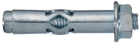 Hilti HLC Sleeve Anchor - Carbon Steel - Hex Nut - HLC-HX 3/8&quot; x 1-7/8&quot; - 336246 - Box of 50 | HLCHXCS38178