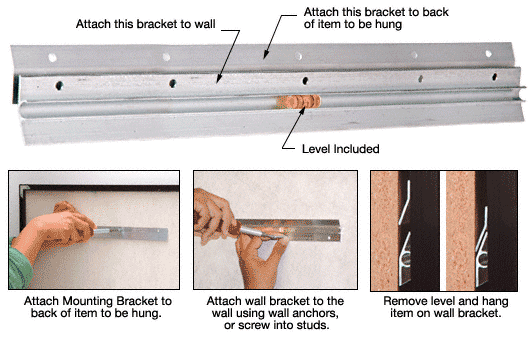 CRL 18&quot; Hangman Mirror and Picture Hanging System | HP18 | HP18