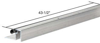 Jalousie Window Head and Sill Weatherstrip, 43-1/2&quot; Long | HSW43