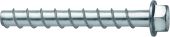 Hilti Kwik HUS-EZ Concrete and Masonry Screw Anchor - Carbon Steel - KH-EZ 1/2&quot; x 5&quot; - 418076 - Box of 25 | KHEZ125