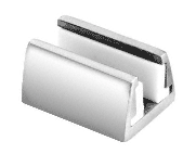 C.R. Laurence CRL Polished Chrome Hydroslide Sliding Door Floor Guide Kit  | HYD03CH