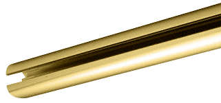 C.R. Laurence CRL 84&quot; Brite Gold Anodized Hydroslide Sliding Shower Door Upper Track | HYD84BGA