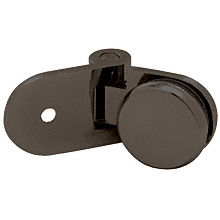 C.R. Laurence CRL Oil Rubbed Bronze Hydroslide Bi-Fold Wall Mount Hinge | HYDH0370RB