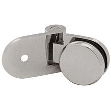 C.R. Laurence CRL Brushed Nickel Hydroslide Bi-Fold Wall Mount Hinge | HYDH037BN