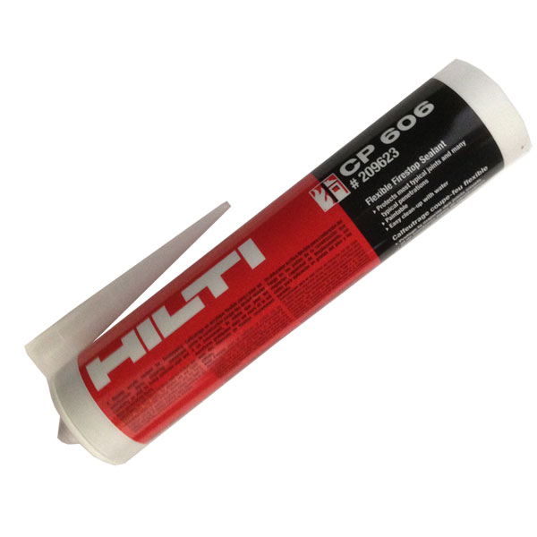 Hilti CP 606 Flexible Firestop Sealant, Red 310ml Single Tube | HTCP606R