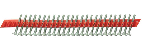 Hilti PBH SD CRC M1 Collated CRC Self-Drilling Exterior Sheathing Screw 6 x 1-7/8&quot; - 4000 Pieces - 2133713 | PBHSDCRCM16178