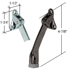 C.R. Laurence CRL Dark Bronze Finish Door Mounted Economy Stop and Holder | J4533
