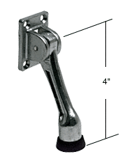 C.R. Laurence CRL Aluminum Door Mounted 4&quot; Kick-Down Door Holder - Bulk (10) | J4537B