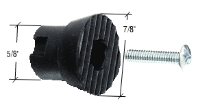 C.R. Laurence CRL Door Mounted Stop and Holder Replacement Tip - Package | J4557