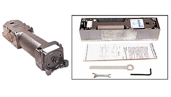 C.R. Laurence CRL Jackson 900 Series 105&#186; Hold-Open Spring Power Adjustable Floor Mounted Closer Body and Cement Case Basic Package | J994H0D