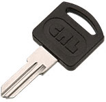 C.R. Laurence CRL Blank Key for Lock Models 220, 255 and D805  | K1033