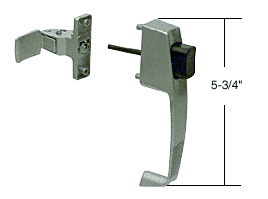 C.R. Laurence CRL Aluminum Screen and Storm Door Push Button Latch with Tie Down Screw; 1-3/4&quot; Screw Holes | K5070
