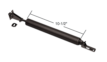 C.R. Laurence CRL Black Screen and Storm Door Pnuematic Closer; Standard Duty | K5073