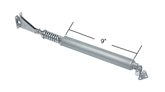 C.R. Laurence Aluminum Storm Door Pneumatic Closer with Shock Spring; Heavy Duty | K5074