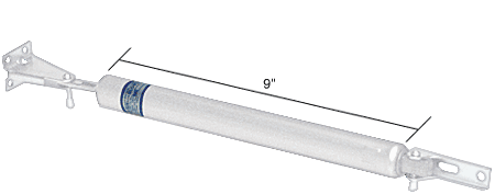 C.R. Laurence CRL White Screen Door Pneumatic Closer Medium Duty | K5118