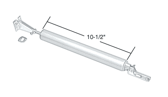 C.R. Laurence CRL White Screen and Storm Door Pnuematic Closer; Standard Duty | K5119