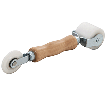 CRL Steel Flat Edge Roller and Spline Tool | K7NFR40