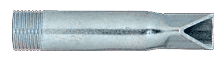 C.R. Laurence CRL 1/2&quot; Triangular Metal Caulking Gun Nozzle | KM6