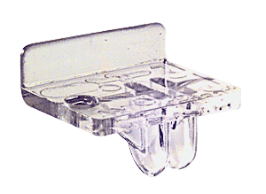 Shelf Hardware - Screws and Rests for KV Standards  | KV10312PRH