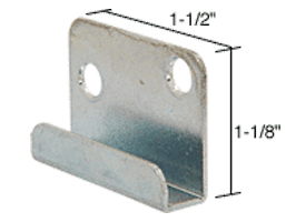 C.R. Laurence CRL One-Piece Anochrome Mirror Clip - 10 Pack | KV277