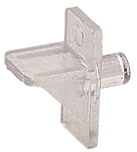 C.R. Laurence CRL Clear Plastic Shelf Support - Pack of 100 | KV335CL