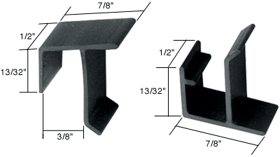 C.R. Laurence Sliding Window Screen Clips for H&amp;D Windows - Bulk Package | REPLACED BY WSC445PK | WSC445
