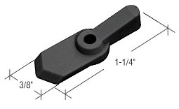 C.R. Laurence CRL Black Pointer Style Screen Swivel Clip - Package | L5760