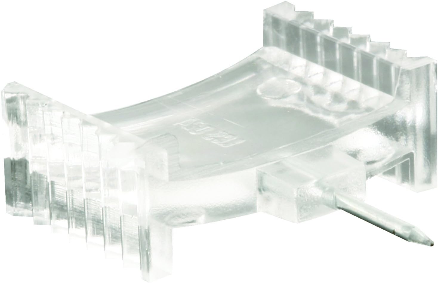 CRL Clear 5/8&quot; x 1/2&quot; Window Grid Retainers - pack of six | L5801
