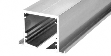 C.R. Laurence CRL SPS 6&quot; Flanged Overhead Splice-Mill Aluminum | L906M