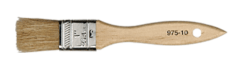C.R. Laurence CRL 1&quot; Throw-Away Brush | LAB2256