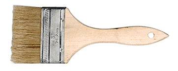 C.R. Laurence CRL 3&quot; Throw-Away Brush | LAB2260