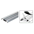 Air-Stop Height Adjustable Threshold 3-1/2" Wide - 36 in long