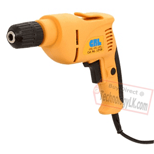 C.R. Laurence CRL Corded Electric Drill - 3/8&quot; Keyless Chuck - 110 Volts  | LD138