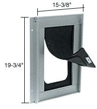 C.R. Laurence CRL Large Deluxe Pet Door | LD500
