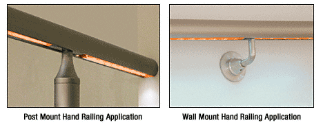 C.R. Laurence CRL Amber LED Cap Rail Illumination System | LED50AMB