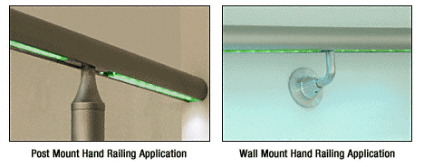 C.R. Laurence CRL Green LED Cap Rail Illumination System | LED50GRN