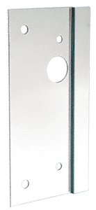 C.R. Laurence CRL Polished Stainless Right Hand 4&quot; x 10&quot; Center Lock Latch Guard  | LG410RPS