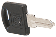 C.R. Laurence CRL Blank Key for Glass Door &quot;LK&quot; Locks | LKEY