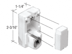 C.R. Laurence CRL Rear Locking Lite-Lift Spiral Pivot Lock Shoe | LLS3