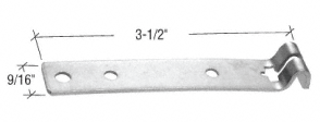 C.R. Laurence Stamped Steel 3-1/2&quot; Lite-Lift Spiral Balance Foot for Heavy Duty Lite-Lift Balances  | LLS6