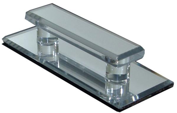 Clear Acrylic Large Stick-On Mirror Pull | LMPC5 | LMPC5