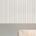 Loview White Geometric Stripe Window Film- 50&quot;x 25 ft | LGSW50025