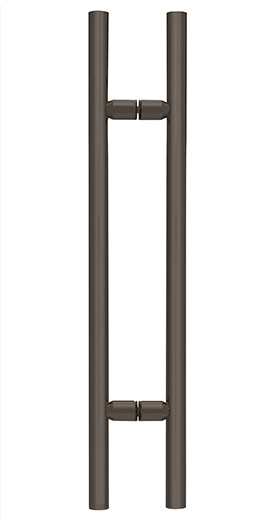 CRL Oil Rubbed Bronze 24&quot; Ladder Style Pull Handle | LP240RB