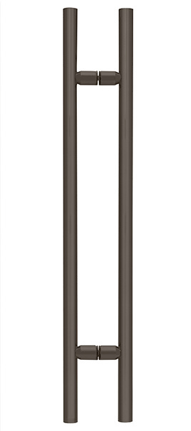 CRL Oil Rubbed Bronze 48&quot; Ladder Style Pull Handle | LP480RB